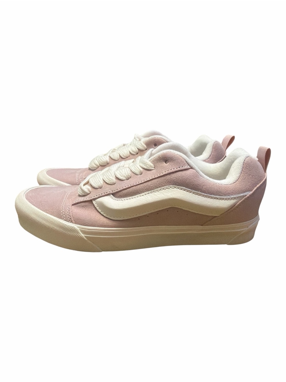 Vans Knu Skool Sepia Rose Pink Suede Sneakers Women’s 10 Men’s 8.5 NIB